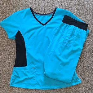 Healing Hands Purple Label Scrub Set